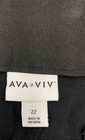 Ava & Viv Women's Black High-Rise Fitted Ankle Stretch Pants NWT Size 22 — photo 5