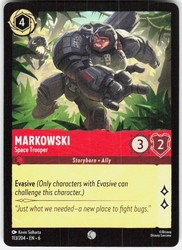 Markowski - Space Trooper 113/204 Azurite Sea Common