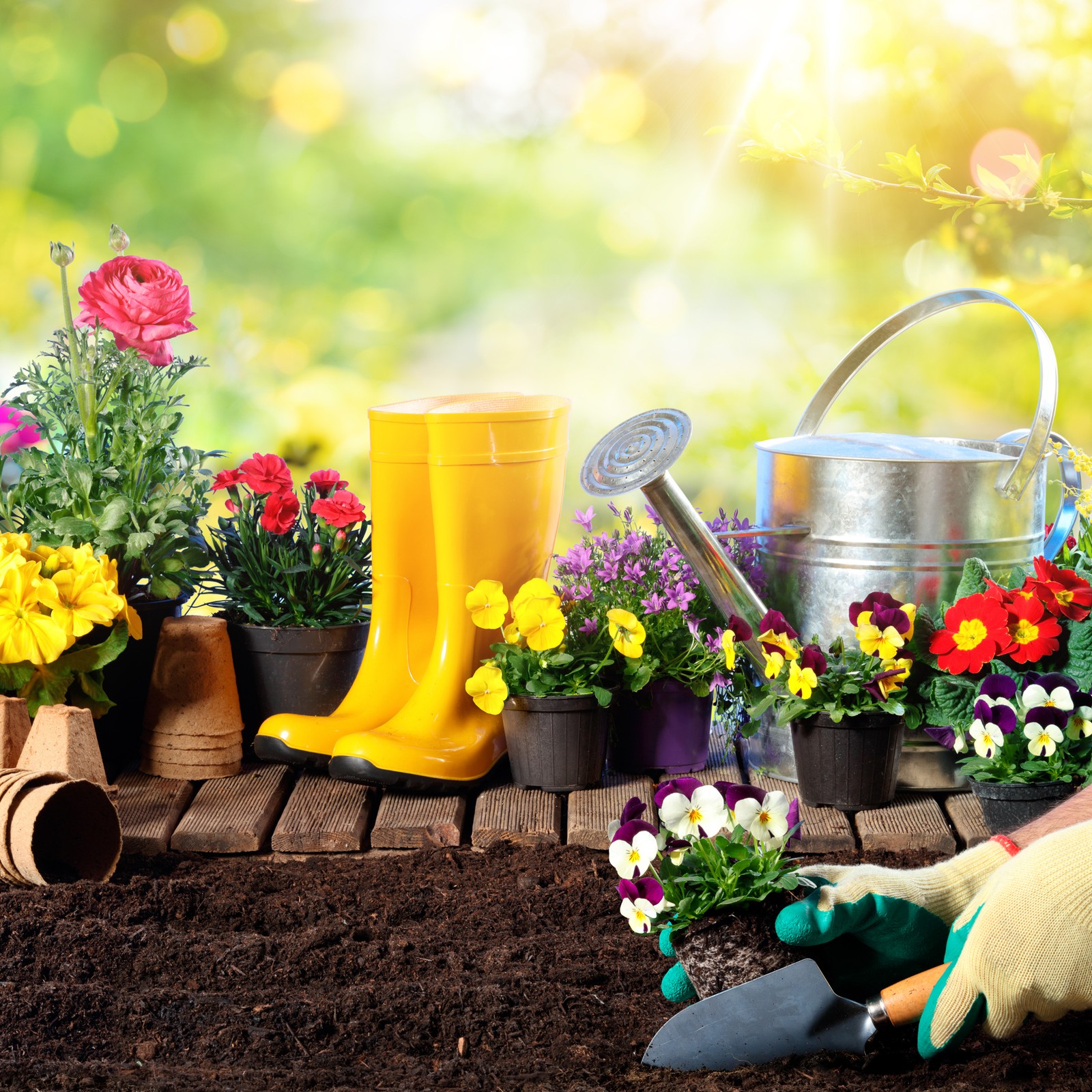 12.2"  Hand Gardening Trowel, Stainless Steel V-Shaped Potting Shovel, Silver