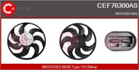 Casco LüFter MotorküHlung FüR Mercedes-Benz Vito/Mixto Kasten 113 CDI 116 109