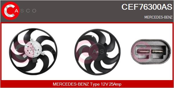 Casco LüFter MotorküHlung FüR Mercedes-Benz Vito/Mixto Kasten 113 CDI 116 109-image