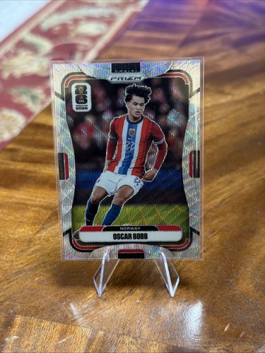 Oscar Bobb Panini 2026 Silver Wave Prizm FIFA World Cup #329