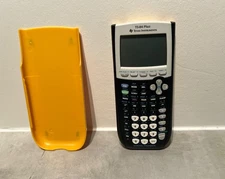 Texas Instruments TI-84 Plus Graphing Calculator Tested W/ Slip Cover