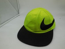 DE1 Youth Sized 4-7 Bright Yellow Flat Bill Nike Cap