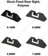 Glock Rear Sight, Polymer