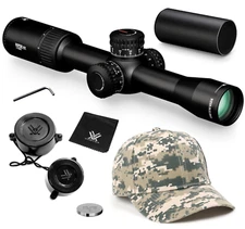 Vortex Optics Viper PST Gen II 2-10x32 FFP EBR-4 MRAD Riflescope w/ Free CD Hat