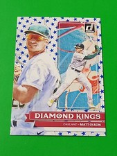 Matt Olson 2022 Donruss Independence Day Diamond Kings #13 , Oakland Athletics