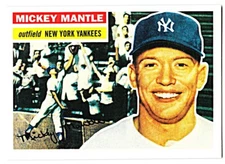 2011 TOPPS #60YOT-64 MICKEY MANTLE 60 Years of Topps Baseball Card