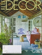 Elle Decor July/August 2017 Taking It Easy - Chic Retreats and Stylish Getaways 