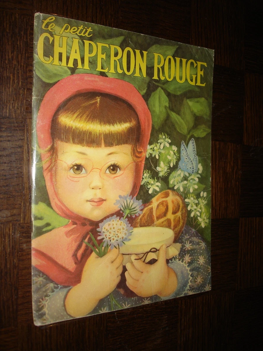 Ancienne Boîte Tirelire Trompe-l'œil - Livre Le Petit Chaperon Rouge - Jouet Vintage 30