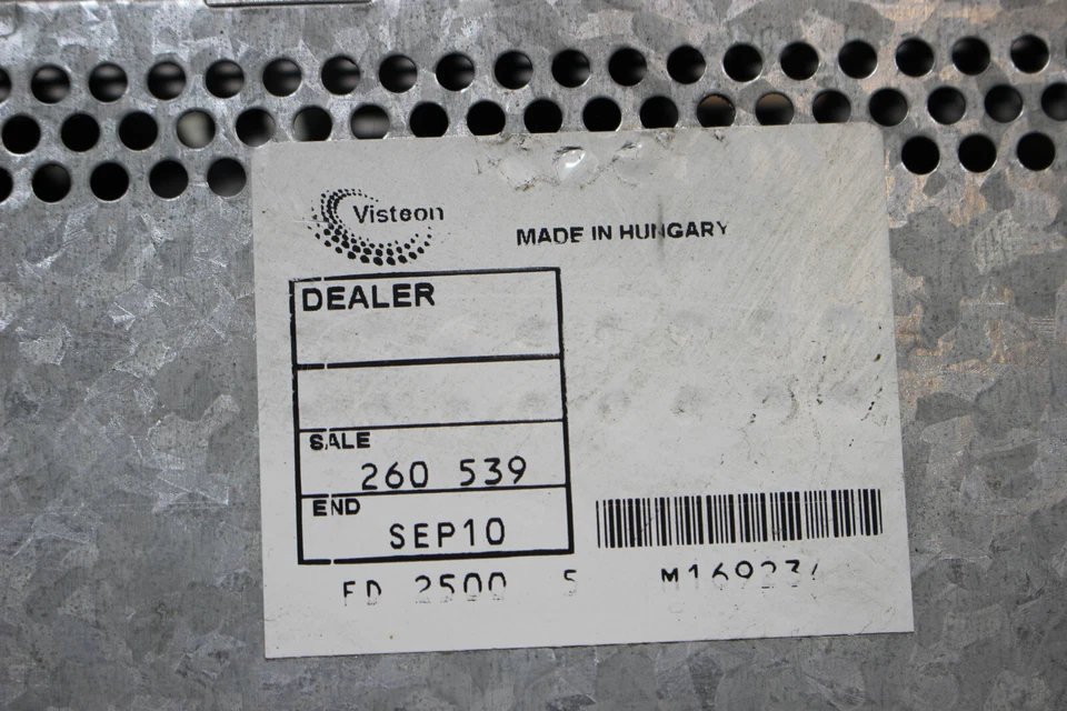 Autoradio 10R020474 Ford Fiesta V Fiesta/Fusion Bj,05 - Bild 3 von 4