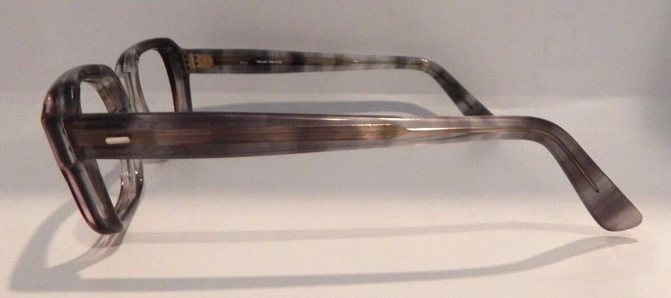 Vintage WHITE HAINES OPTICAL "More" Dusty Tweed 48/20 Eyeglass Frame NOS #264 - Image 4 of 4