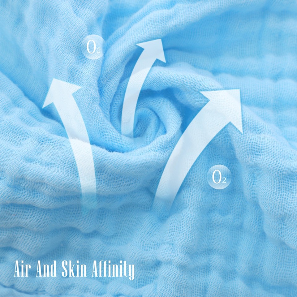 12 Pack Muslin Burp Cloths for Baby UltraSoft 100 Cotton Baby