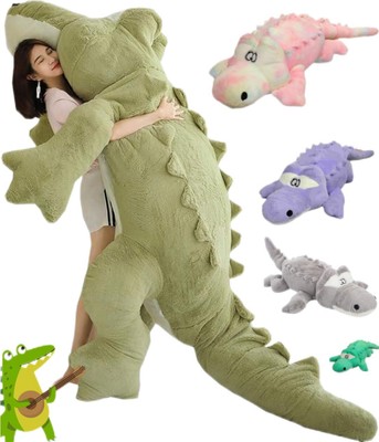 HYAKURI Plush Extra Large Crocodile Giant Soft Stuffed Animal Gift