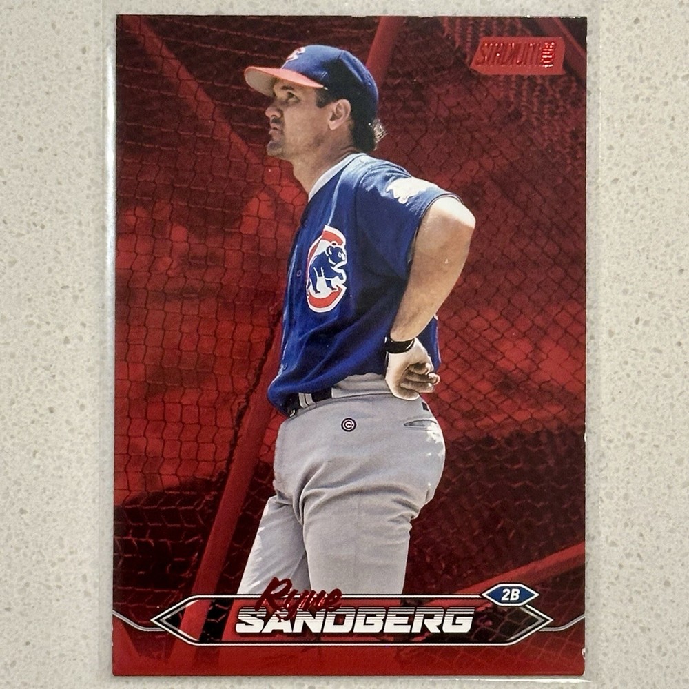 Ryne Sandberg 2024 Topps Stadium Club Red Foil Parallel Card #98