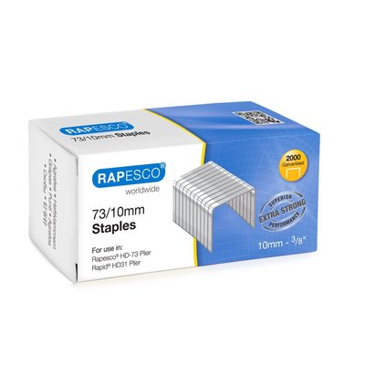 Rapesco 73/10mm Schwerlast Klammern Für HD-73 Zange & Schnell HD31 Kiste 2,000