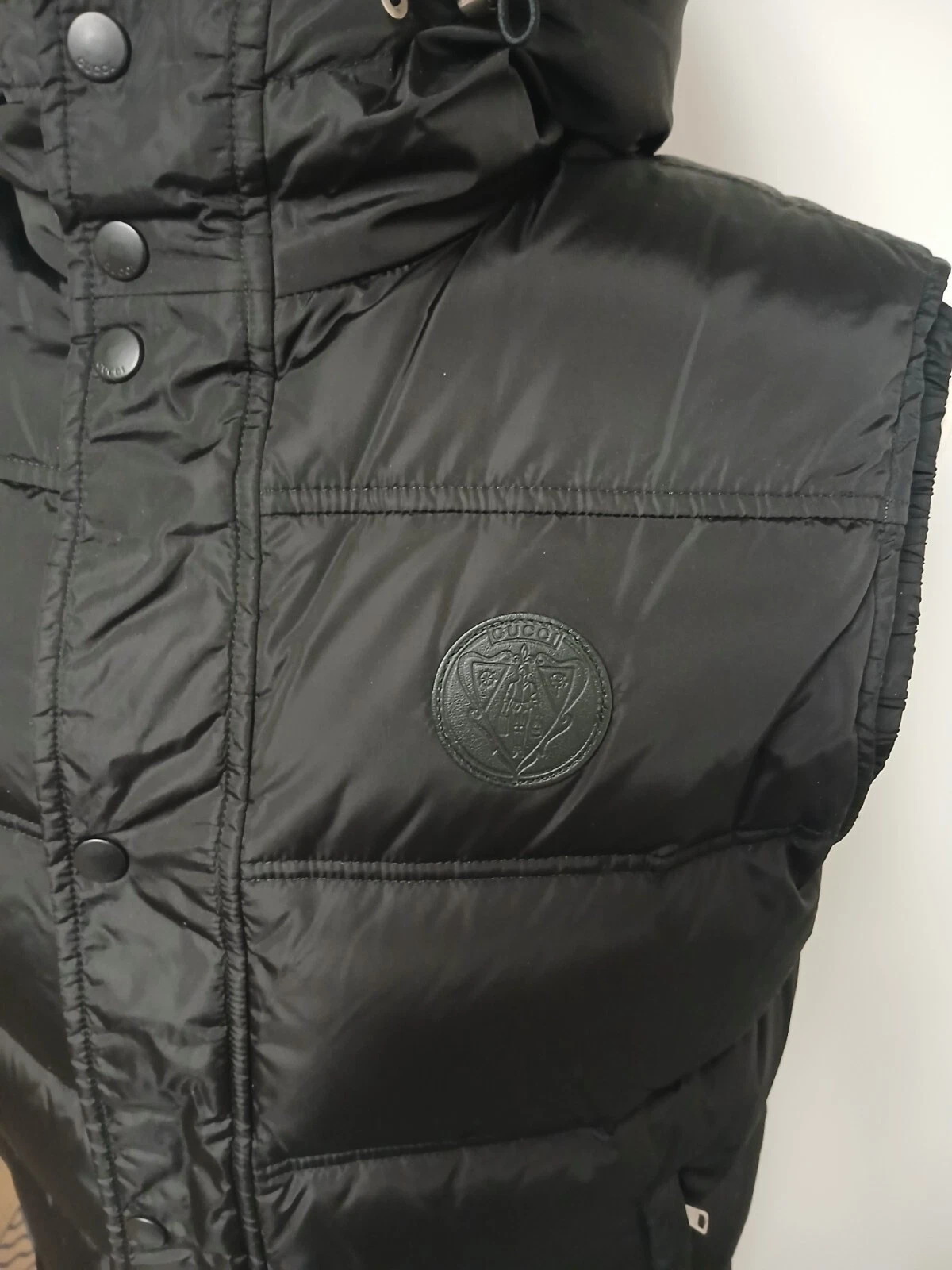 Giubbotto piumino Gucci uomo nero