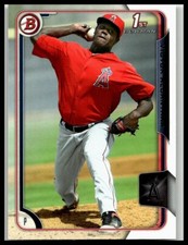 2015 Bowman #BP128 Victor Alcantara Los Angeles Angels
