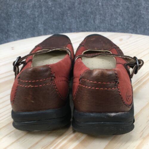 Keen Shoes Womens 6 Presidio Casual Comfort Mary Jane Flats Brown Red Leather - Picture 9 of 17