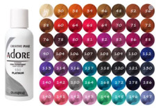 Adore Semi Permanent Hair Dye Color 4oz, 118mL Pick Your Color 12 pack