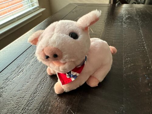 1994 Plush Gordy the Pig from the Disney Movie Gordy 8inch - Afbeelding 1 van 9