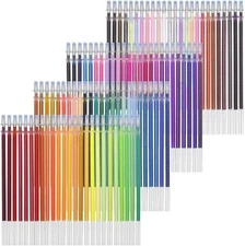 Glitter Gel Pen Aen Art Set Of 100 Unique Colors Glitter Pens