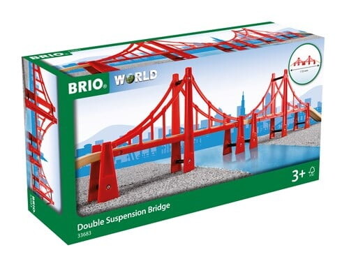 Brio World Eisenbahn BrüCke HäNgebrüCke 5 Teile 33683-image