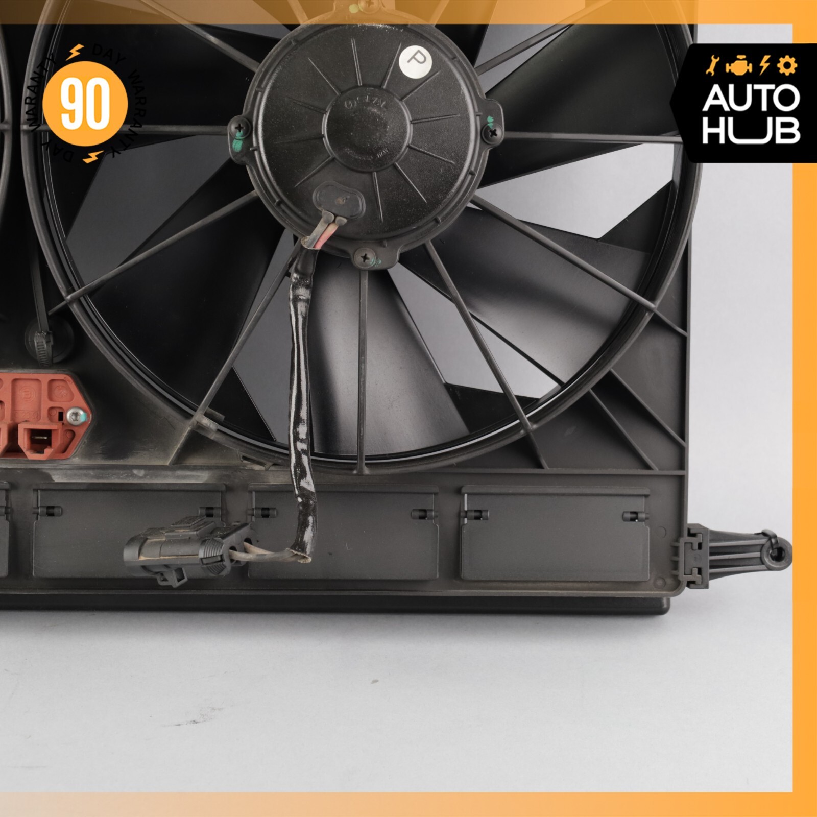 09-19 Maserati Quattroporte GranTurismo 4.7L Radiator Cooling Fan Motor OEM 68k