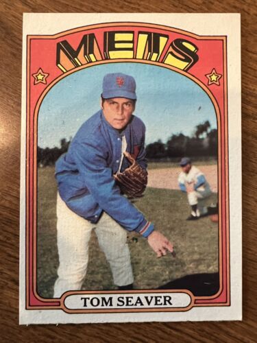 1972 Topps Tom Seaver #445. HOF New York Mets