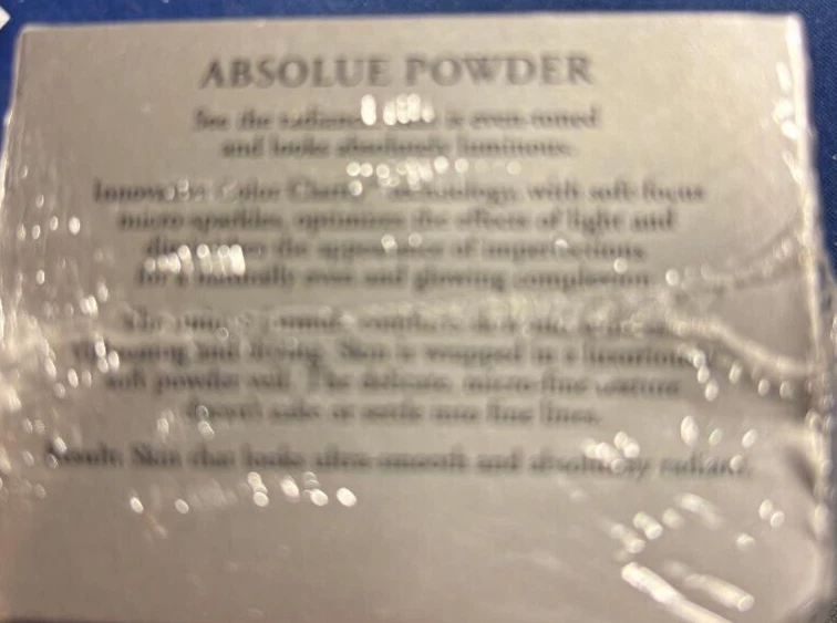 Lancome Absolue Powder Radiant Smoothing ~ Absolute Caramel ~ .352 oz NEW IN BOX - Image 2 of 3