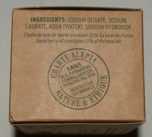 4 X 190g Traditional Alepo Olive Soaps 25% Laurel Oil Savon d'Alep Soap Siria - Picture 4 of 5