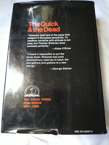 The Quick & The Dead By Thomas Wiseman 1969 Viking Press - Bild 2 von 7