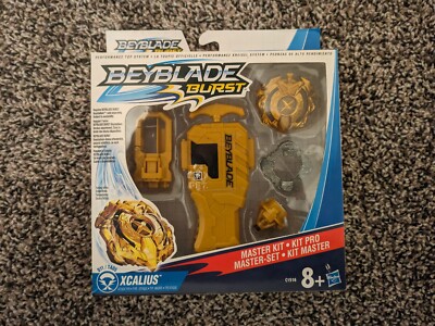 Master Kit Xcalibur Force Xtreme + String Launcher New Beyblade HASBRO BURST