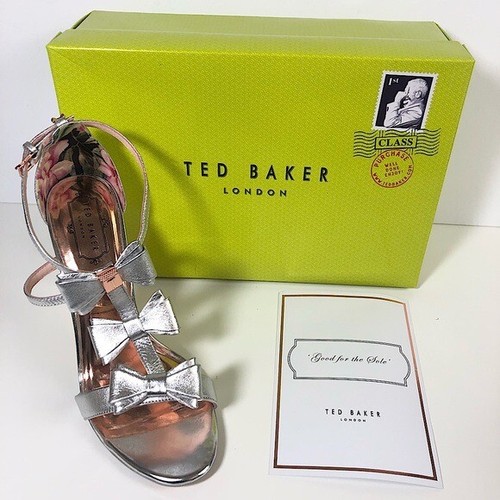 Ted Baker London Appolini Silver Bow 