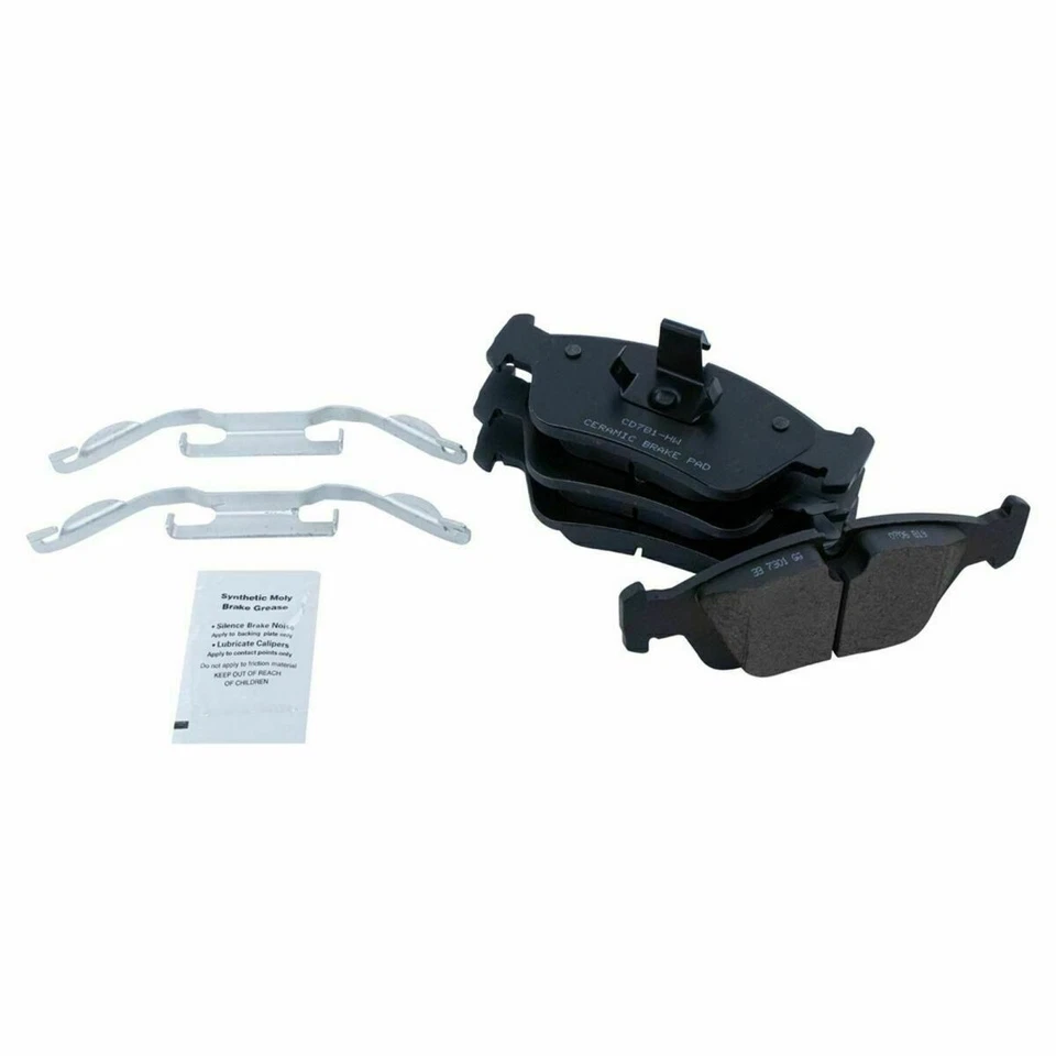 NUEVO Kit de pastillas de freno delanteras y traseras de cerámica para BMW 323Ci 325i 325Ci 325Xi 1995-2000 Foto 2 de 4