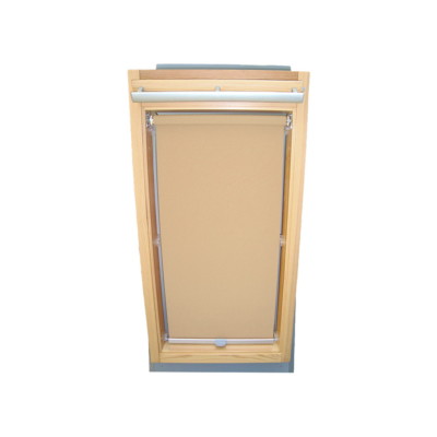 Rollo Abdunkelung für Roto Dachfenster WDF 410 - 419 - beige-karamell