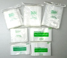 700 Reloc Zip Seal Lock Bags 4mil Assortment 7 Sizes Assorted Thick 4 Mil 100 Ea
