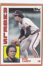 1984 TOPPS BASEBALL ROD CAREW #600 ANGELS NMMT *A11737