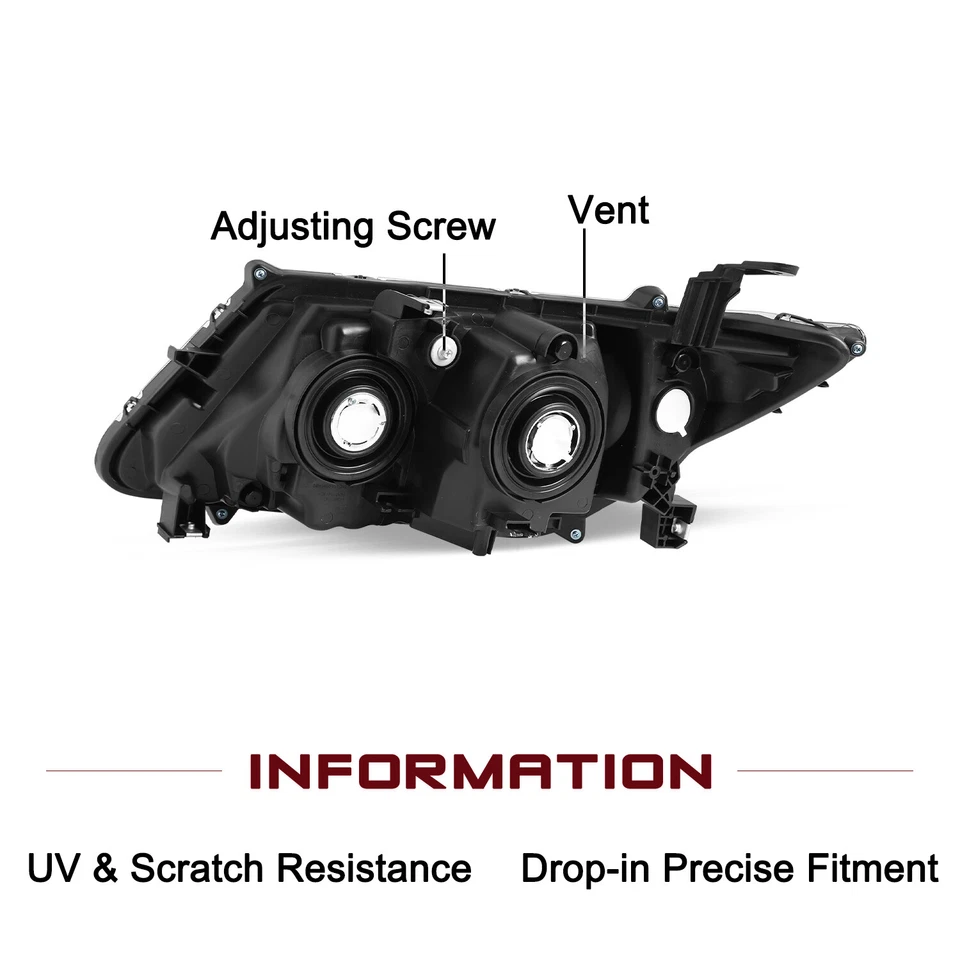 Par de faróis de canto âmbar carcaça cromada halogênio Honda Odyssey 2011-2017 - Imagem 3 de 4