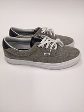 Scarpe da ginnastica uomo Vans Era 59 Varsity grigio grigio UK 9 - quasi nuove indossate pochissimo con scatola
