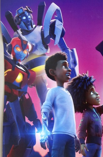 Transformers EarthSpark Poster TV Show Series Nickelodeon Comic Con SDCC 11x17 - Picture 3 of 5