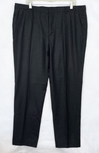 Pantalones de vestir Jil Sander de lana virgen talla UE 56 EE. UU. 46 gris carbón