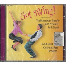 Kunzel, Cincinnati Pops Orchestra CD Got Swing! / Telarc – CD-80592 Sealed