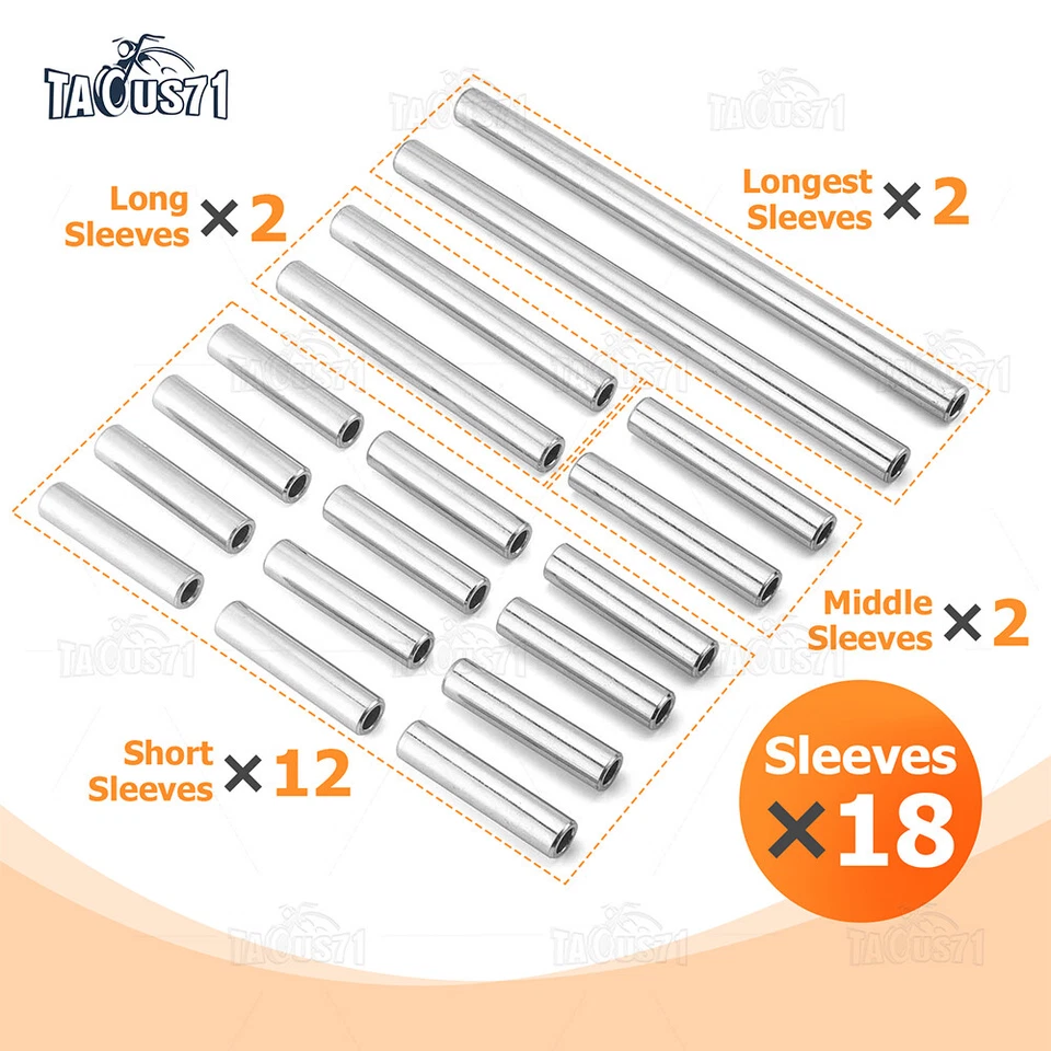 HDPE A Arm Control Bushing Kit Fit Polaris Ranger XP 900 / XP 900 Crew 2013-2019 - Imagem 4 de 4