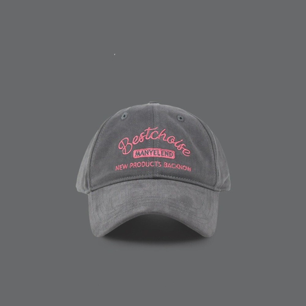 APL Cappellino baseball ricamo lettere cotone parasole donna