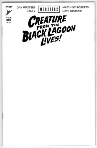 UNIVERSAL MONSTERS THE CREATURE FROM THE BLACK LAGOON LIVES #1 BLANK TAKE TO CON - Picture 1 of 2