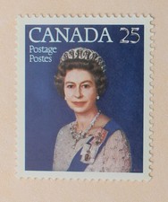 Canada 25 cent stamp  1977 MNH #704 Queen Elizabeth II Silver Jubilee