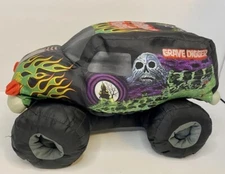 Monster Jam Grave Digger 12” Plush Truck feld Motor Sport Bad To The Bone 2016