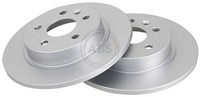 2X A.B.S. 18035 Bremsscheibe FüR Chevrolet Opel