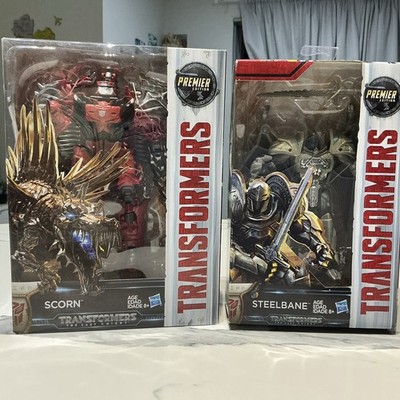 Sealed Transformers The Last Knight Scorn and Steelbane